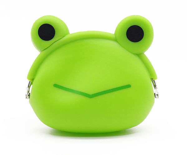 矽膠零錢袋，青蛙矽膠錢包，學生矽膠錢袋