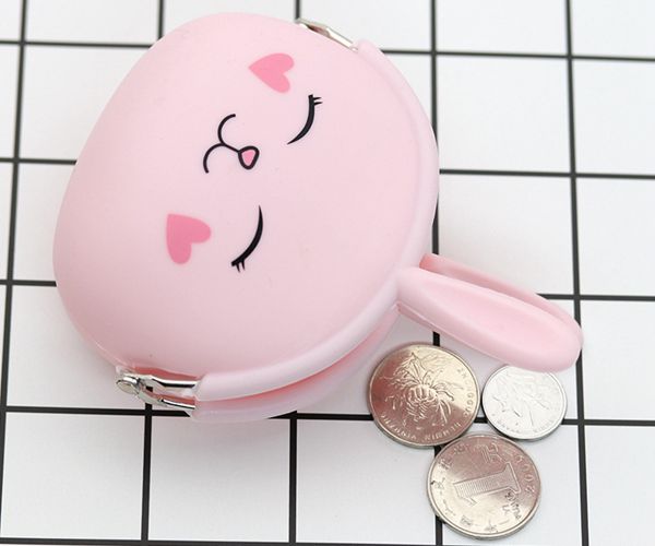 矽膠家用鑰匙包，卡通鑰匙包，女士矽膠鑰匙包